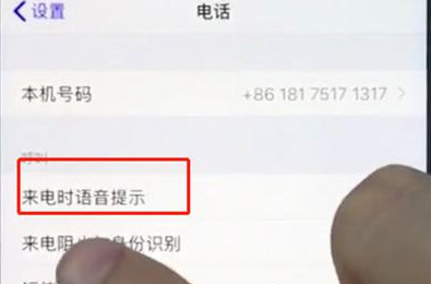苹果手机怎么打开来电语音提示 iPhone来电语音提醒教程
