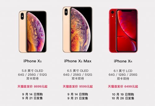 iphone XS/XS Max最早在哪买?iphone XS/XS Max首发平台一览