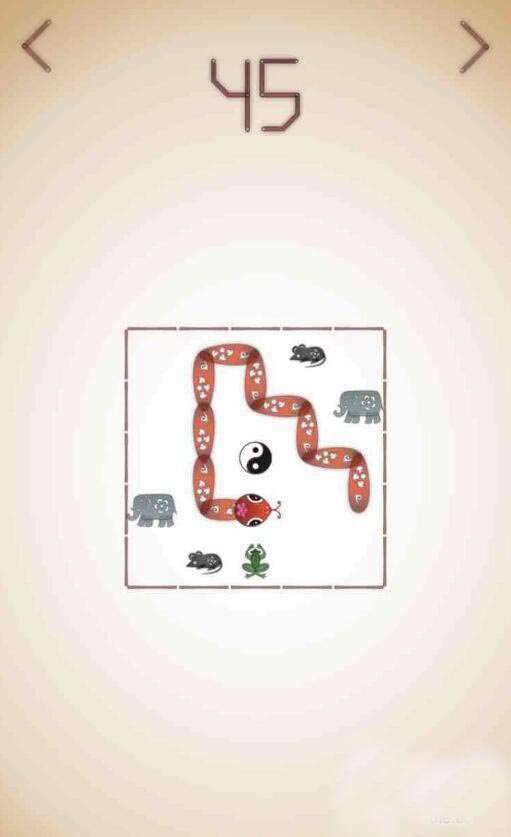 蛇它虫第45关图文攻略 蛇它虫第45关怎么过