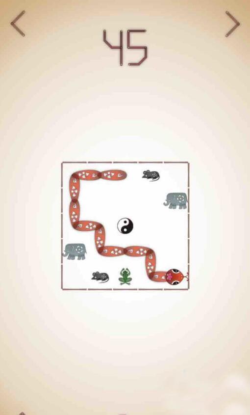 蛇它虫第45关图文攻略 蛇它虫第45关怎么过