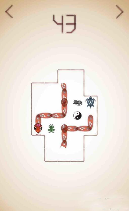 蛇它虫第43关图文攻略 蛇它虫第43关怎么过