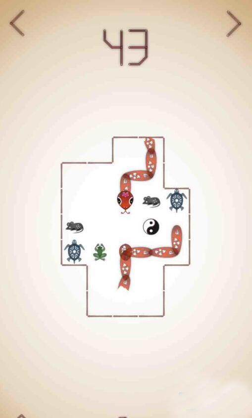 蛇它虫第43关图文攻略 蛇它虫第43关怎么过