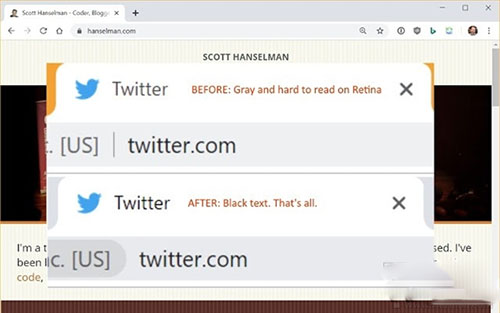 谷歌Chrome69出现标签栏字体模糊怎么办？该怎么解决？
