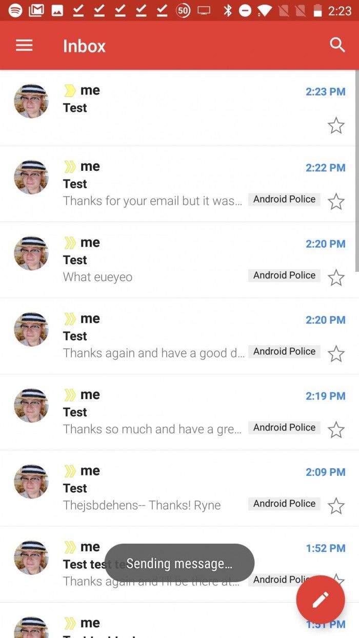 Android平台Gmail8.7版加入新功能：轻松撤销已发送邮件