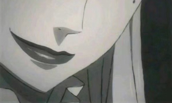 抖音漫画脸半脸素材女有哪些 动漫下半脸女图大全