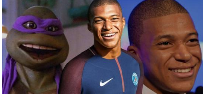 姆巴佩忍者神龟是什么梗？姆巴佩忍者神龟对比图