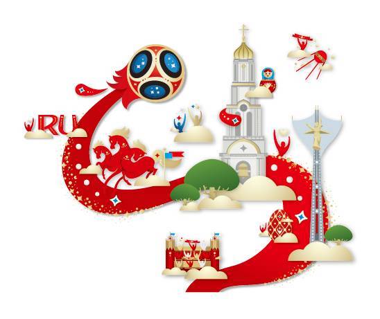 2018俄罗斯世界杯标志_logo设计来源_历届世界杯logo图片