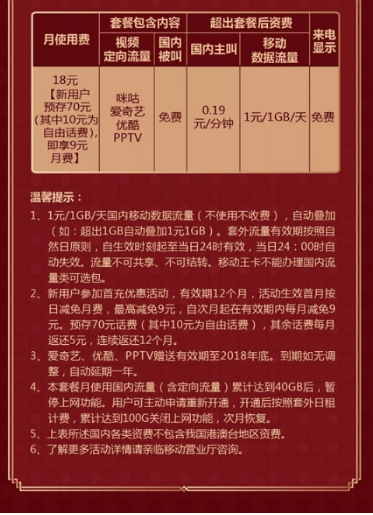 国民卡怎么样？国民卡套餐资费是多少？