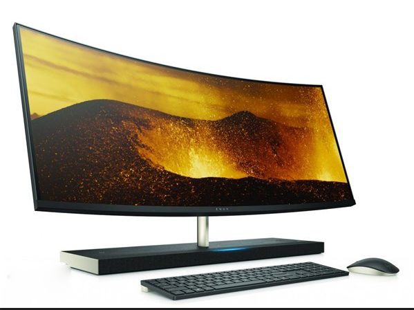 首款内置亚马逊Alexa的PC 惠普曲面屏一体机EnvyAiO发布！