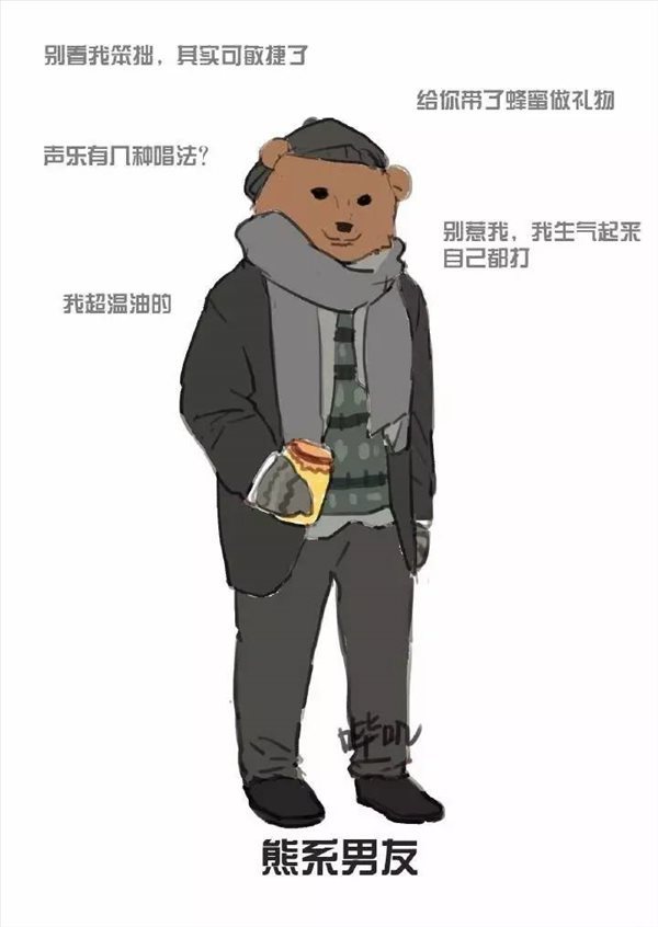 熊系男友是什么梗？熊系男友是什么意思