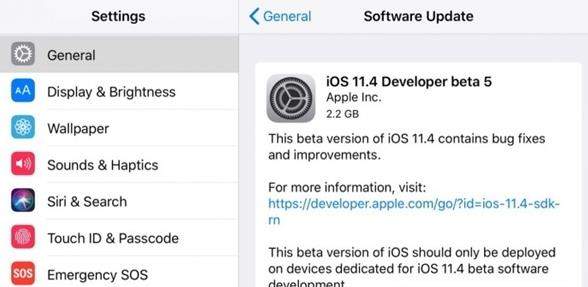 iOS 11.4 beta 5更新后怎么样?iOS 11.4 beta 5更新了哪些内容