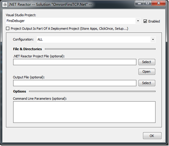 【.net reactor代码混淆加密工具】使用方法教程