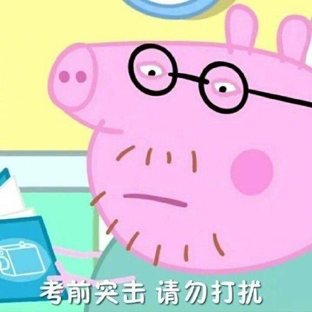 考前先看一集小猪佩奇是什么梗 表情包大全