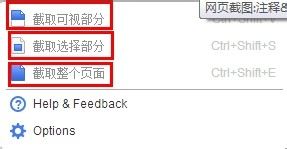 谷歌浏览器如何截取整个网页页面