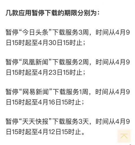 今日头条为什么不能下载了