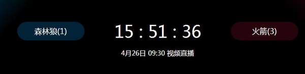 2018年04月26日NBA季后赛赛程及比赛完整录像