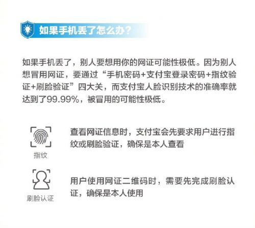 支付宝绑定电子身份证后手机丢了怎么办?