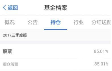 蚂蚁财富怎么查看基金的持仓 蚂蚁财富查看基金的持仓方法