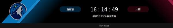 2018年04月19日NBA季后赛赛程及比赛完整录像