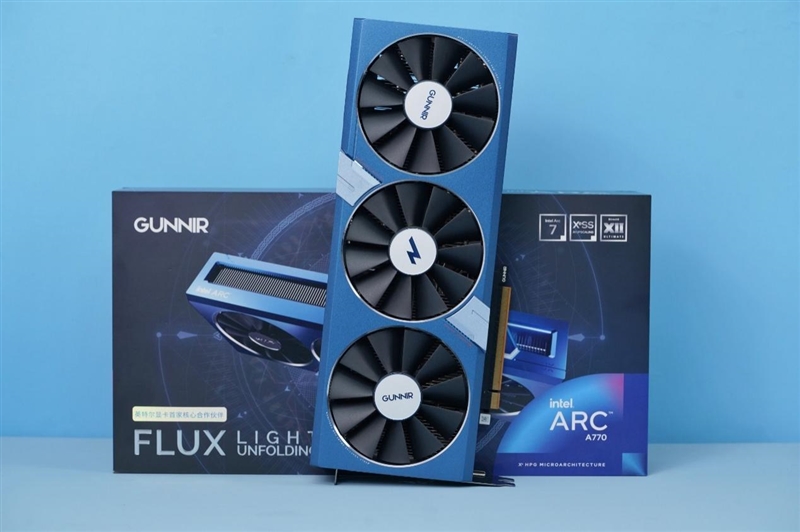 最强非公！蓝戟Intel Arc A770显卡评测：比3060快9%