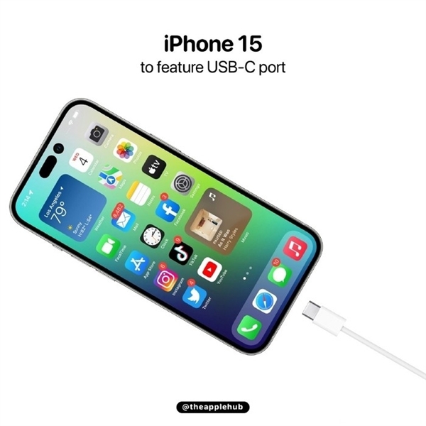 闪电接口时代终结！2024年底iPhone将被强制使用USB-C