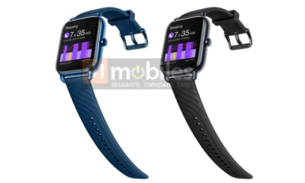 一加Nord Watch外观泄露：方形2.5D玻璃、蓝黑双配色