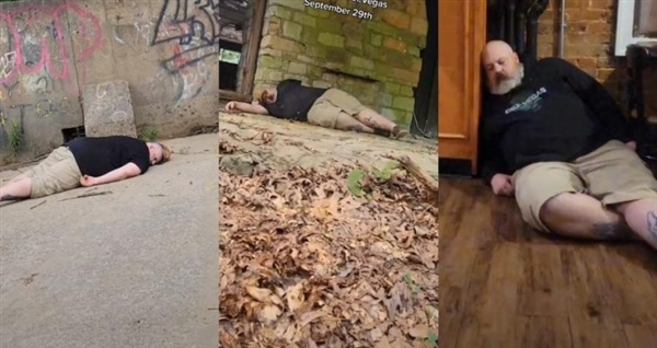 发布321次“装死”视频 美国一餐厅经理走红：将本色出演