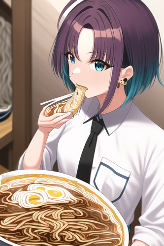 人工智能？人工智障？越看越瘆人的AI美少女吃面条