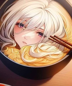 人工智能？人工智障？越看越瘆人的AI美少女吃面条