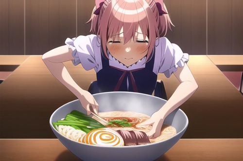 人工智能？人工智障？越看越瘆人的AI美少女吃面条