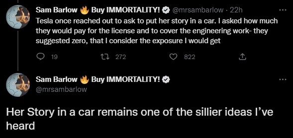 特斯拉要当零元党