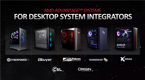 游戏PC有了AMD全家桶:A卡搭配锐龙7000比酷睿优化更好