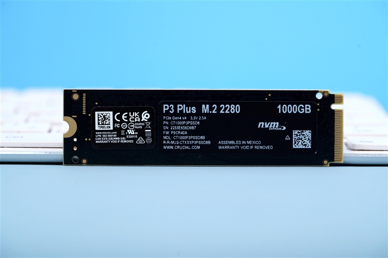 英睿达P3 Plus SSD评测:499元的1TB QLC是时候正名了!