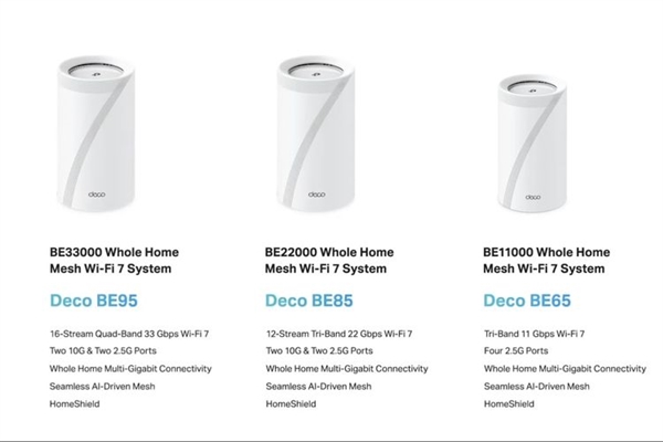 淘汰Wi-Fi 6！Wi-Fi 7路由全球首发：四频33Gbps、双万兆口