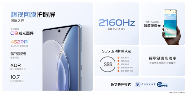 最强标准版旗舰 vivo X90发布：首发天玑9200 3699元起