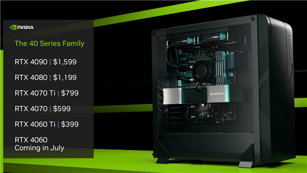 2399元真良心！RTX 4060 Ti、4060正式发布：跨代提升160%