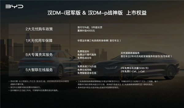 比亚迪掀桌子！新款汉DM-i冠军版上市：18.98万起合资咋玩