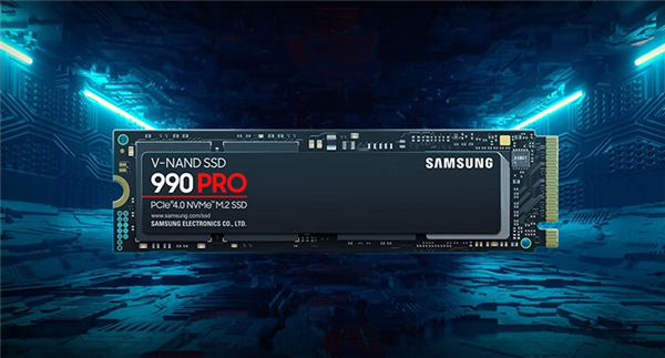 7450MB/s!三星990 Pro旗舰SSD价格腰斩:2TB只要1229元