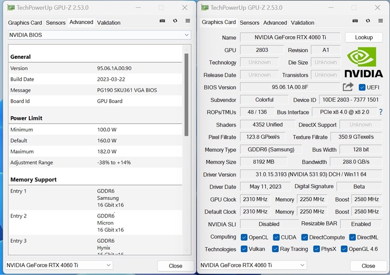 性能不弱于RTX 3070！七彩虹纯白色 4060 Ti评测