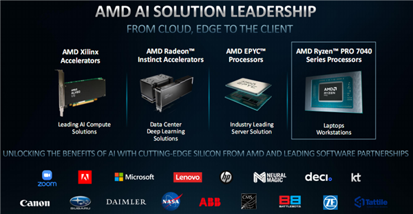 AMD Zen4双线出击！锐龙7000新U发布：全面领先苹果M2 Pro