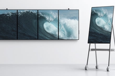 微软或将升级Surface Hub 2S白板:终于可以旋转了