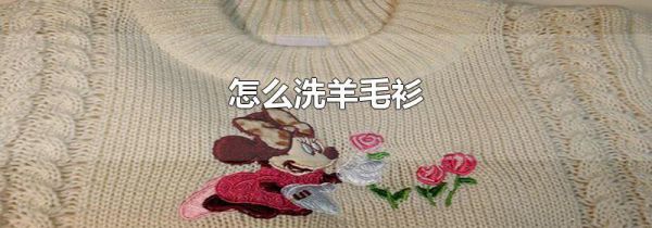 怎么洗羊毛衫