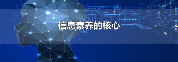信息素养的核心