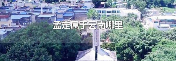 孟定属于云南哪里