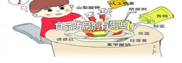 食品防腐剂有哪些
