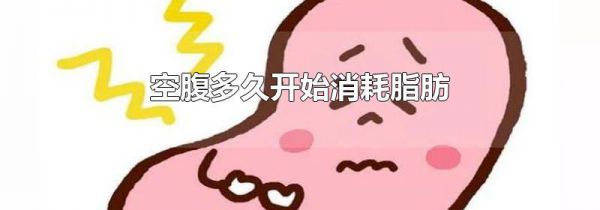 空腹多久开始消耗脂肪