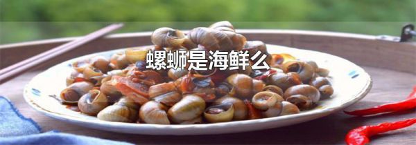 螺蛳是海鲜么