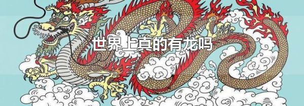 世界上真的有龙吗