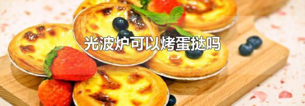 光波炉可以烤蛋挞吗