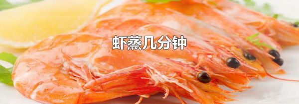虾蒸几分钟